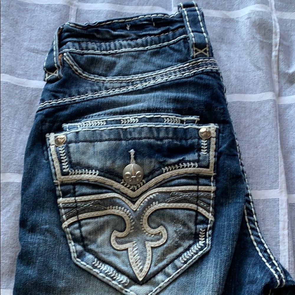 Men’s rock revivals rupee straight